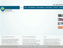 Tablet Screenshot of okna-skrzek.pl